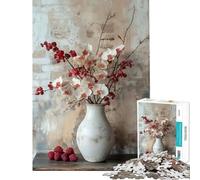 1000 Pieces Puzzles for Teenagers White Orchid Bouquet Help The Brain Exercise For Family Fun Educational Games for 14+ Puzzle Game Offered (50x75cm)