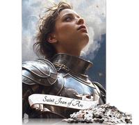 1000 Pieces Puzzles Jigsaw Adults Puzzle Standard Jigsaw 'Saint Joan of Arc Jigsaw Family Decoration Educational Toy Game (38x26cm)