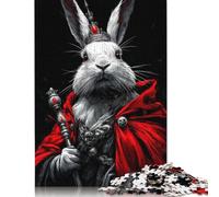 1000 Pieces Rabbit Crimson Warrior Jigsaw Puzzles Adults Difficulty Jigsaw Puzzles Education Toys Games 1000pcs (75x50cm)