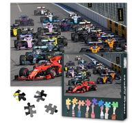 1000 Pieces Racing Car Jigsaw Puzzles - Difficult Challenge Motorsport Puzzle for Adults Artwork Home Decor Sports Car Jigsaw Puzzle as Gifts for Family Party 27.5"X19.7"