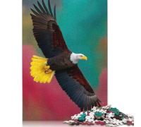1000 Pieces Rasta Bald Eagle Puzzle for Adults Paper Puzzles Jigsaw Puzzles for Adults Educational Game Challenge Toy 1000pcs (38x26cm)