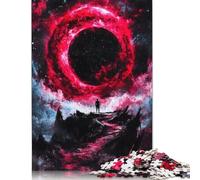 1000 Pieces Red Ring Nebula Jigsaw Puzzles for Adults Intellectual Game Jigsaw Puzzle Toys for Kids 1000pcs (38x26cm)