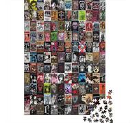 1000 Pieces Rock First Jigsaw Puzzles for Adults Wooden Puzzles for Adults Teenager Man Woman Gift 1000pcs (38x26cm)