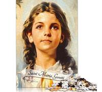1000 Pieces 'Saint Maria Goretti Puzzles Jigsaw Difficulty Puzzle Jigsaw Educational Games Toy (38x26cm)