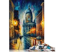 1000 Pieces Saint Petersburg in Color Jigsaw Puzzles Adults Difficulty Puzzles Strengthen Relationships between Family Members (38x26cm)