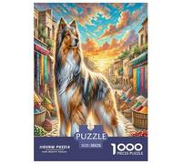 1000 Pieces Saluki Jigsaw Puzzles for Adults Challenging Game Jigsaw Puzzle Home Decors for Adults Gifts 38x26cm/1000pcs