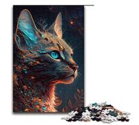 1000 Pieces Savannah Cat Mythos Adult Jigsaw Puzzles Family Fun Family Game Stress Reliever Difficult Challenge 75x50cm