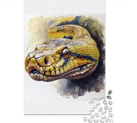 1000 Pieces Snake Jigsaw Puzzles for Adults Paper Puzzles for Adults Teenager Man Woman Gift 1000pcs (38x26cm)