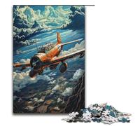 1000 Pieces Soaring through The Skies Puzzles for Adults Wooden Jigsaw Family Games 1000 PCS(38x26cm)