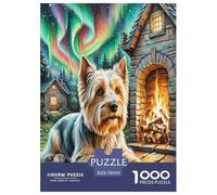 1000 Pieces Soft Coated Wheaten Terrier Jigsaw Puzzles for Adults Family Challenge Toys Jigsaw Puzzle Home Decors for The Whole for Women, Gifts for Men 70x50cm/1000pcs