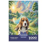 1000 Pieces Spanish Water Dog Jigsaw Puzzles for Adults Challenging Game Jigsaw Puzzle Home Decors for Men Women Elders Seniors 70x50cm/1000pcs