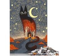 1000 Pieces Squirrel Flower Jigsaw Puzzle Wooden Puzzles for Teenagers Gifts Home Decoration Puzzle Toys 1000pcs (75x50cm)