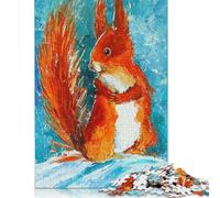 1000 Pieces Squirrel Jigsaw Puzzles for Adults Wooden Puzzles for Teenagers Gifts Jigsaw Puzzles for Adult 1000pcs (75x50cm)