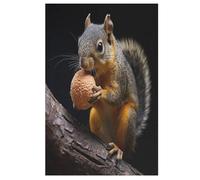 1000 Pieces Squirrel Puzzles for Adults Teens Toys for Children Wooden Puzzle Home Decoration （78×53cm）