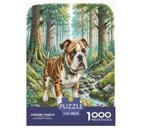 1000 Pieces Staffordshire Bull Terrier Jigsaw Puzzles for Adults Challenging Game Jigsaw Puzzle Home Decoration for The Whole for Women, Gifts for Men 38x26cm/1000pcs