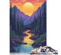 1000 Pieces Strange And Beautiful Mountains Jigsaw Puzzles for Adults Jigsaw Puzzle for Family Time Brain Challenge 1000pcs (75x50cm)