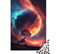 1000 Pieces Sunset Fantasy6974 Jigsaw Puzzles for Adults Wooden Puzzles for Adults Teenager Man Woman Gift 1000pcs (75x50cm)