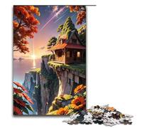 1000 Pieces Sunset Retreat Puzzle Game Jigsaw Puzzle for Adults Suitable for Couples for And Teenager Age 14 Years Up 1000 PCS(75x50cm)
