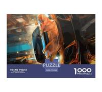 1000 Pieces Supercar Square Jigsaw Puzzles for Adults And Wooden Puzzles 1000pcs (75x50cm)