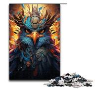 1000 Pieces The Colorful Psychedelia of Bird Warriors Puzzles for Adults Impossible Puzzle Stress Reliever for And Teenager Age 14 And Up 75x50cm