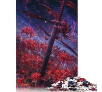 1000 Pieces The Crimson Blade Square Jigsaw Puzzles for Adults And Wooden Puzzles Children Puzzles 1000pcs (75x50cm)