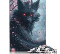 1000 Pieces The Demon Kitsune Fox for Adults Difficult Jigsaw Puzzles Puzzles Wooden Puzzles Brain Teaser Puzzles For Adults 1000pcs (75x50cm)