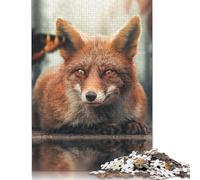 1000 Pieces The Fox And Butterfly Jigsaw Puzzles for Adults Wooden Puzzles for Adults Teenager Man Woman Gift 1000pcs (75x50cm)