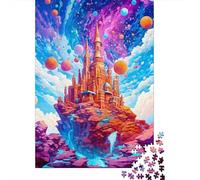 1000 Pieces The Gold Palace Space Jigsaw Puzzles for Adults Paper Puzzles for Adults Teenager Man Woman Gift 1000pcs (38x26cm)