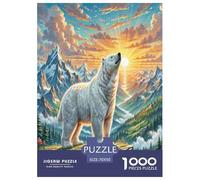 1000 Pieces The Great Pyrenees Jigsaw Puzzles for Adults Educational Games Jigsaw Puzzle Home Decoration for Men Women Elders Seniors 70x50cm/1000pcs