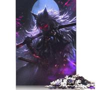 1000 Pieces The Kitsune Samurai Jigsaw Puzzles for Adults, Puzzle, 1000 Pieces Puzzle, Puzzle Game Difficult Challenge Puzzle 38x26cm/1000pcs