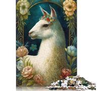 1000 Pieces The Llama Square Jigsaw Puzzles for Adults And Wooden Puzzles Children Puzzles 1000pcs (75x50cm)