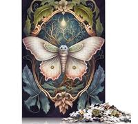 1000 Pieces The Moth for Adults Difficult Jigsaw Puzzles for Adults Family Fun Jigsaws Puzzles 1000pcs (38x26cm)