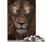 1000 Pieces The Possessed King Jigsaw Puzzles for Adults Wooden Puzzle Educational Game for Adult Teenagers 1000pcs (75x50cm)