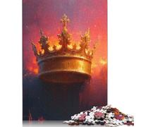 1000 Pieces The Royal Crown Puzzle Jigsaw Difficulty Puzzle Jigsaw Educational Game Toy (38x26cm)