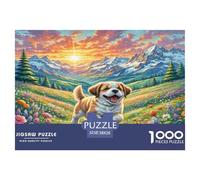 1000 Pieces The Saint Bernard Jigsaw Puzzles for Adults Educational Games Jigsaw Puzzle Home Decors for Men Women Elders Seniors 38x26cm/1000pcs