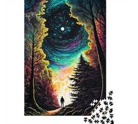 1000 Pieces The Silent Night Creative Square Jigsaw Puzzles for Adults And Wooden Puzzles Challenging Game 1000pcs (75x50cm)