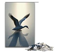 1000 Pieces The Slanting Shadow of Wild Geese Puzzle Game Jigsaw Puzzle for Adults Suitable for Couples for And Teenager Age 14 Years Up 1000 PCS(75x50cm)