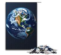 1000 Pieces The Vast Earth Adult Jigsaw Puzzles Family Fun Jigsaws Family Game Stress Reliever Difficult Challenge Puzzle 1000 PCS(38x26cm)