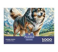 1000 Pieces Tibetan Mastiff Jigsaw Puzzle Challenge High Difficulty for Adults Home Decorations Educational Game Age 12+ for Adults 70x50cm/1000pcs