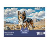 1000 Pieces Tibetan Spaniel Jigsaw Puzzles for Adults Educational Games Jigsaw Puzzle Home Decoration for The Whole for Women, Gifts for Men 38x26cm/1000pcs