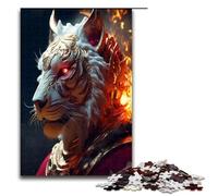 1000 Pieces Tiger Shamans Adult Jigsaw Puzzles Family Fun Jigsaws Family Game Stress Reliever Difficult Challenge Puzzle 1000 PCS(75x50cm)