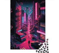 1000 Pieces Tokyo Neon Japanese for Adults Difficult Jigsaw Puzzles for Adults Family Fun Jigsaws Puzzles 1000pcs (75x50cm)
