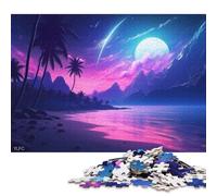 1000 Pieces 'Tropical Synthesis Harmony Jigsaw Puzzle Puzzle for Adults And Teenager For Family Fun & Game Night 1000pcs (75x50cm)