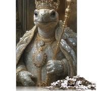 1000 Pieces Turtle King Animal Puzzles Jigsaw Difficulty Puzzle Jigsaw Educational Games Toy 1000pcs (75x50cm)