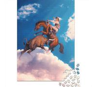 1000 Pieces Ultimate Battle Creative Square Wooden Jigsaw Puzzles for Adults Educational Game Challenge Toy 1000pcs (75x50cm)