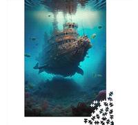 1000 Pieces Underwater World for Adults Difficult Jigsaw Puzzles for Adults Family Fun Jigsaws Puzzles 1000pcs (38x26cm)