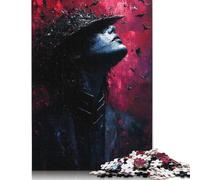 1000 Pieces Vampire Bat Human Jigsaw Puzzle Difficulty Puzzle Education Games Toys 1000pcs (38x26cm)