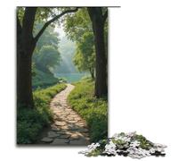 1000 Pieces Winding Path Leads to Secluded Place Puzzles for Adults Impossible Puzzle Stress Reliever for And Teenager Age 14 And Up 1000 PCS(38x26cm)