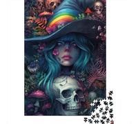 1000 Pieces Witch Jigsaw Puzzles for Adults Paper Puzzles for Adults Teenager Man Woman Gift 1000pcs (38x26cm)