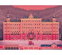 1000 Pieces Wooden Jigsaw Puzzle The Grand Budapest Hotel Indoor Wooden Jigsaw Puzzle Family Challenging Games Home Decor Gifts